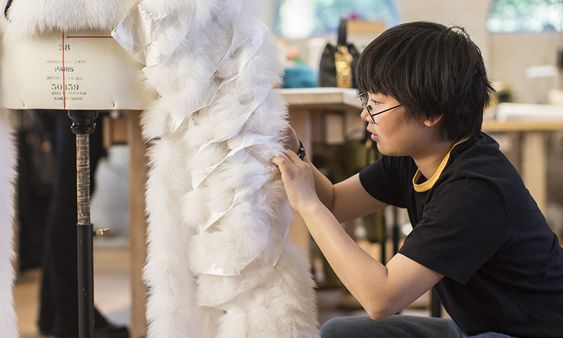 Chunchen Liu working at Saga Design Centre