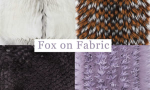 fox on fabric