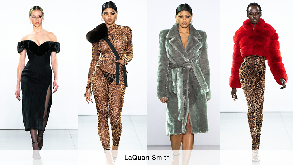 AW19 fur trends by LaQuan Smith