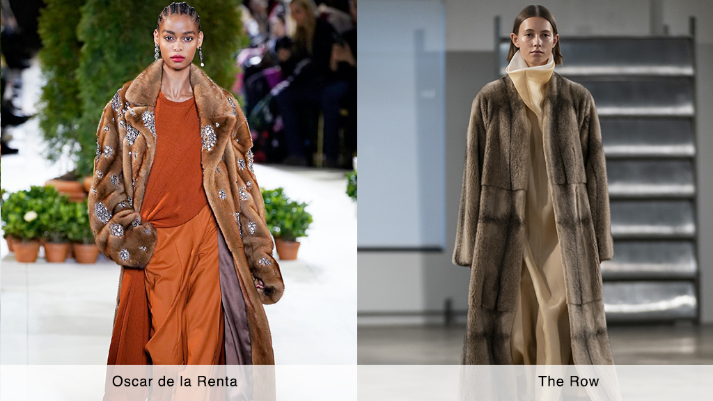 Fur by The Row and Oscar de la Renta