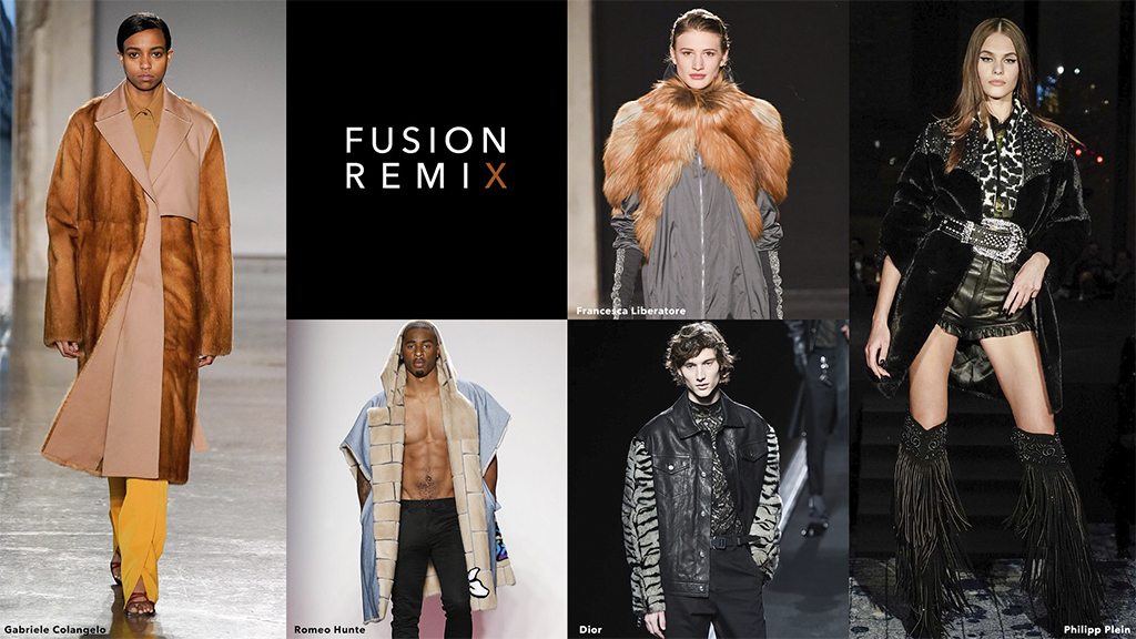 Fusion remix AW19 Fur Trends
