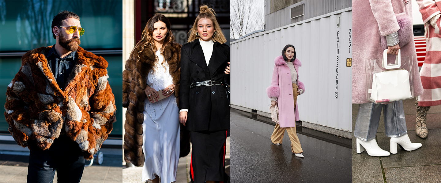 Street style in mens fashion week